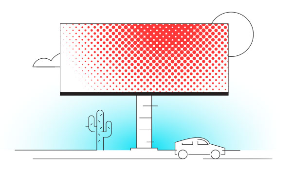 Next LED Signs | Pole Sign Rendering