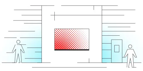 Wall mounted sign rendering | Next LED Signs