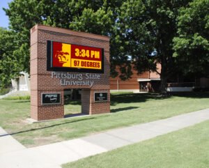 Digital LED Signs for Colleges & Universities - Pittsburg State University.
