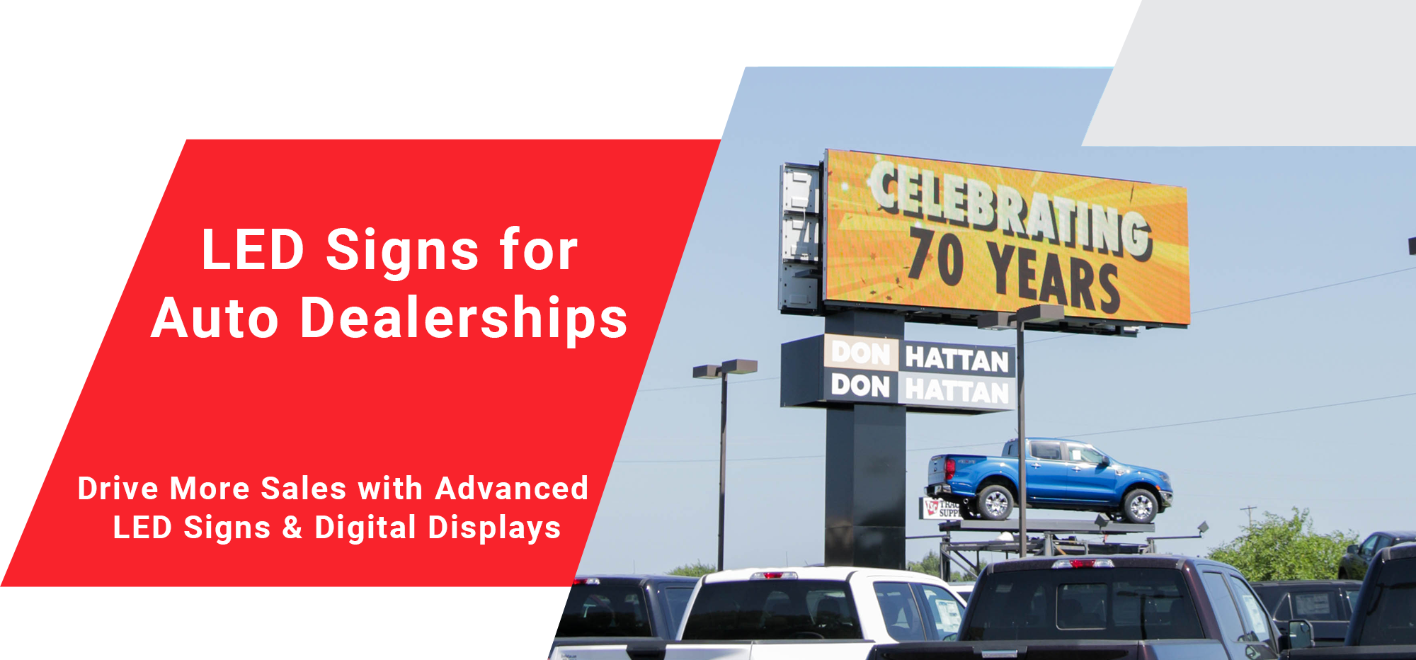 LED Signs for Auto Dealers & Services | Next LED Signs