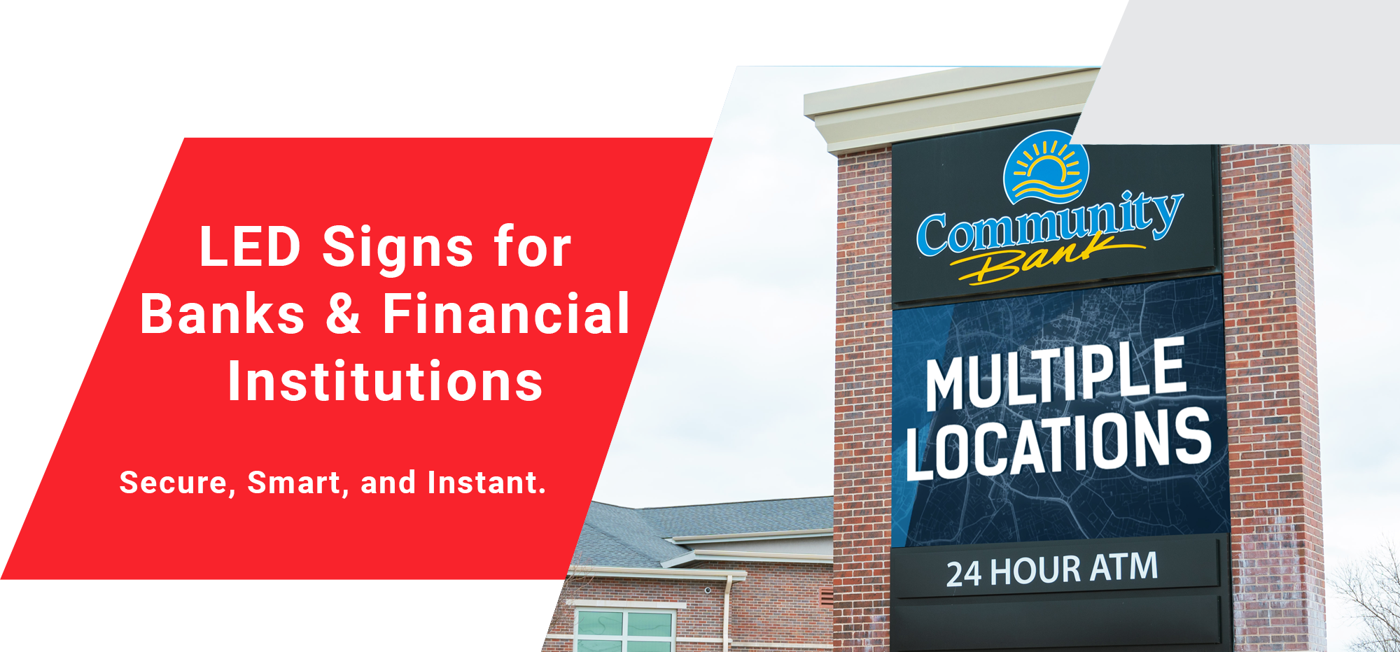 LED Signs for Banks and Financial Institutions