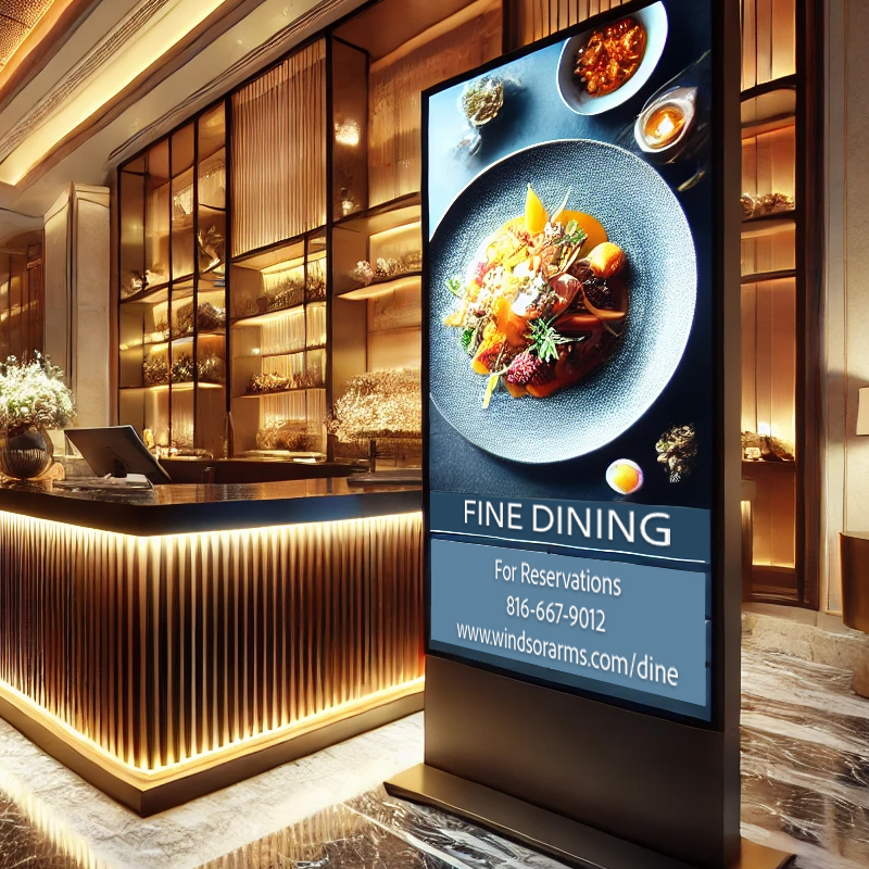 Indoor LED Signs for Hotels | Next LED Signs