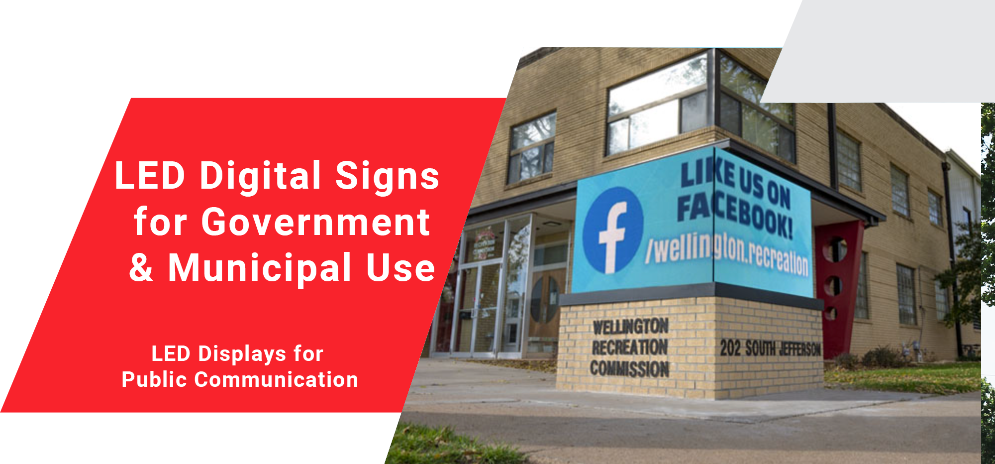LED Signs for Government & Municipal Organizations | Next LED Signs