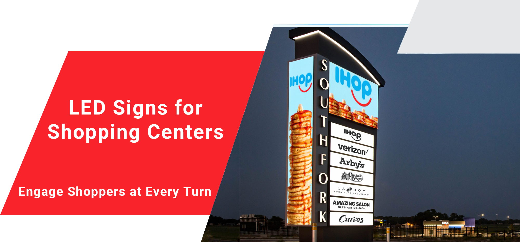 LED Signs for Shopping Centers | NEXT LED Signs
