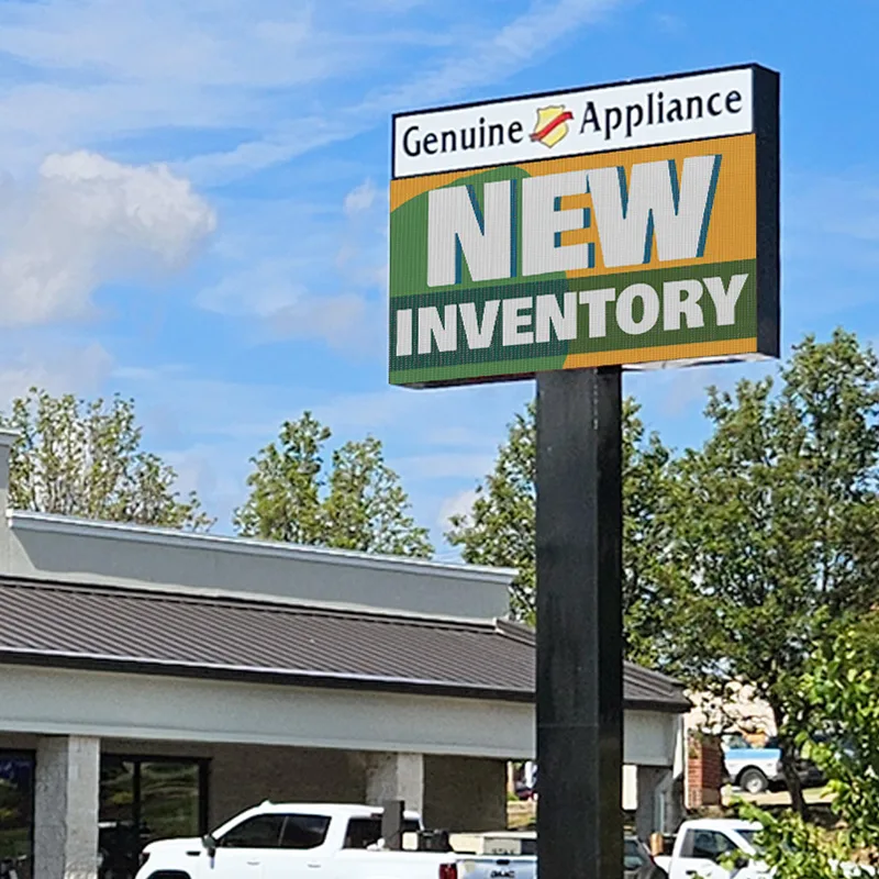 LED Signs for Retail Stores featuring Genuine Appliance.