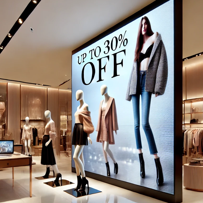 Indoor LED Signs for Shopping Centers | NEXT LED Signs