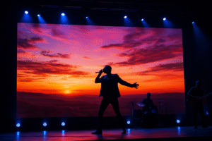 LED signs for live stage performances