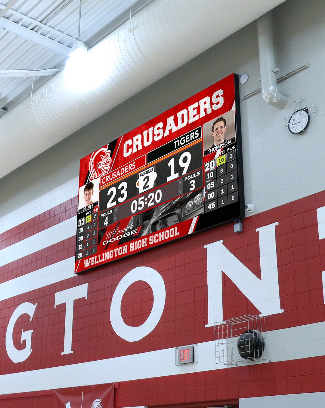 Indoor LED Digital Scoreboards | NEXT LED Signs