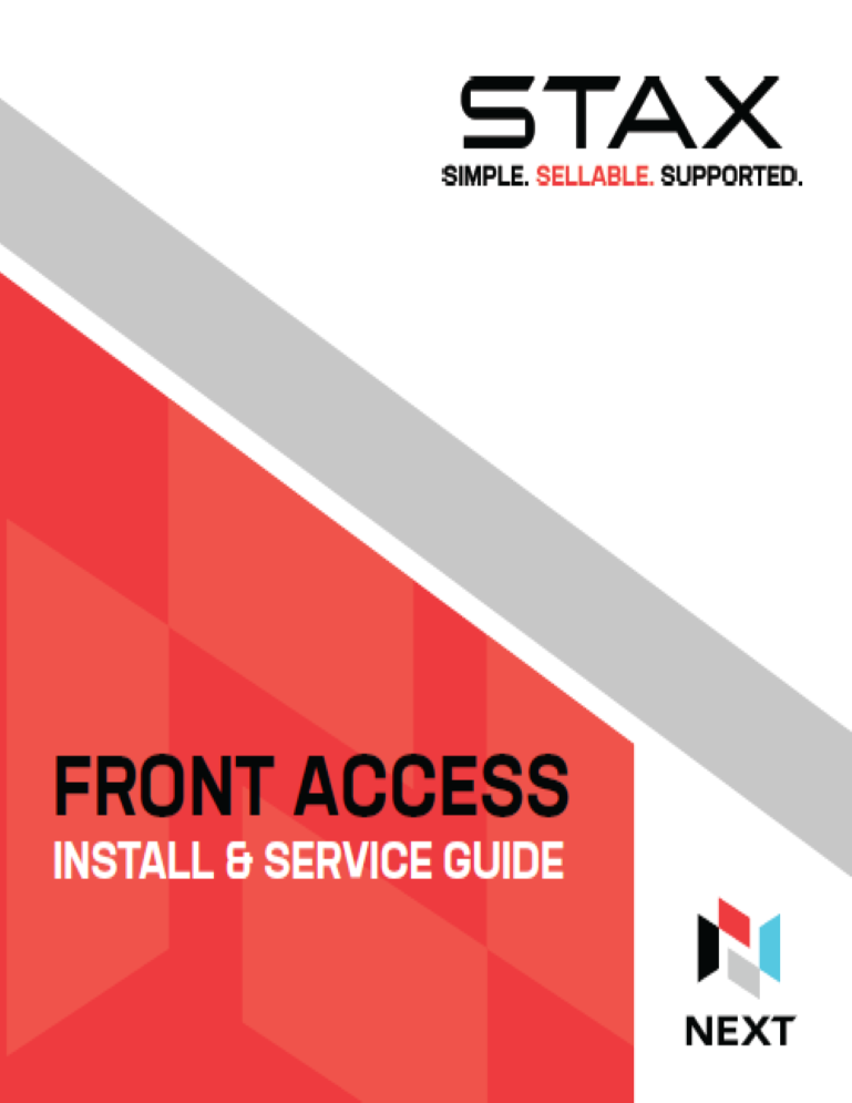 STAX Installation Manual