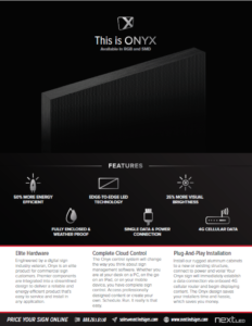 ONYX Product Brochure