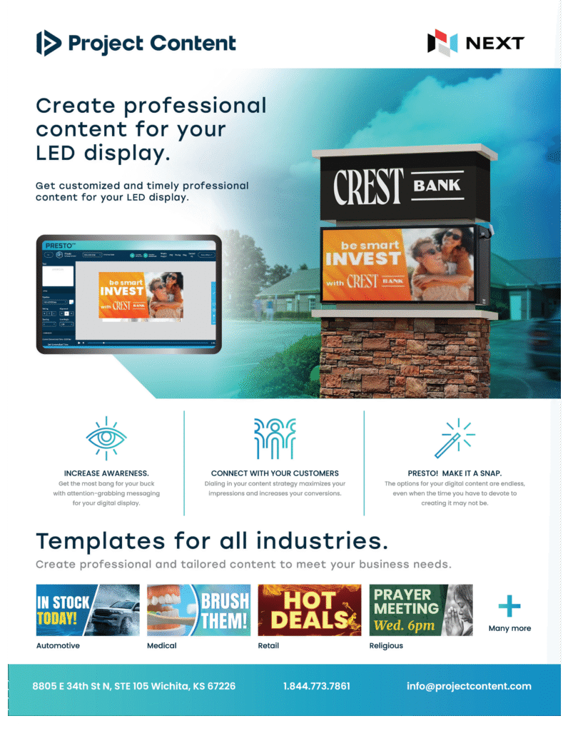 Project Content Info Sheet