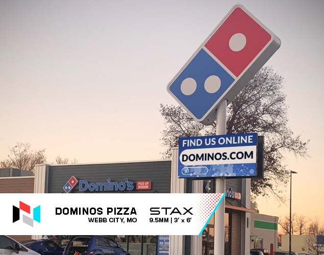STAX Branding - Dominos Pizza - Webb City MO