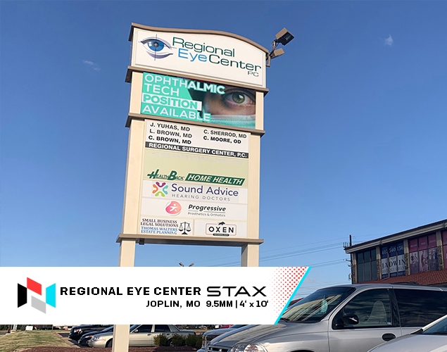 STAX Branding - Regional Eye Center - Joplin MO 2