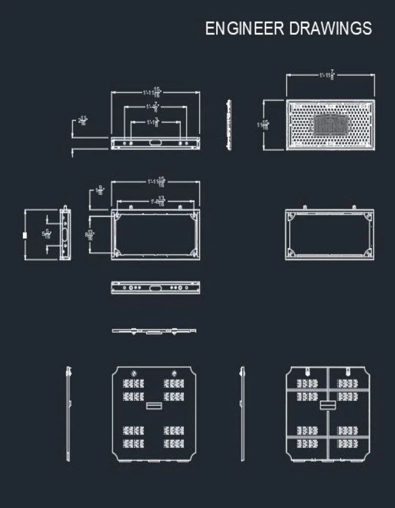 STAX Component Drawings