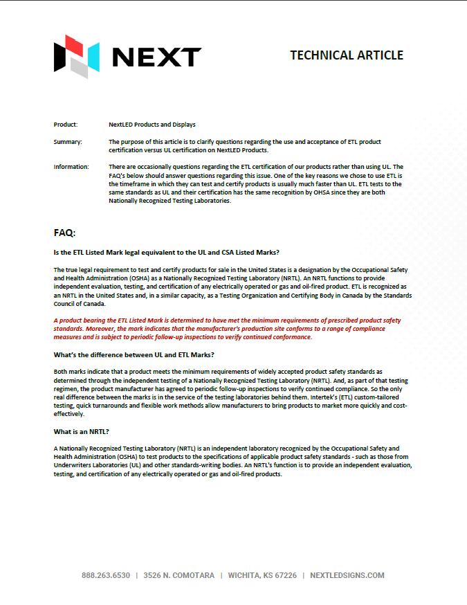 STAX UL / ETL Technical Document