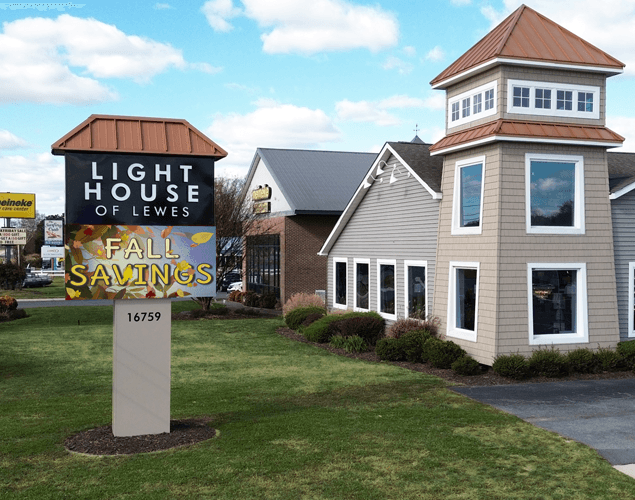 STAX LED sign update at the right size with better visibility